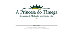 Desktop Screenshot of princesa-tamega.pt