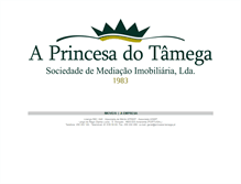 Tablet Screenshot of princesa-tamega.pt